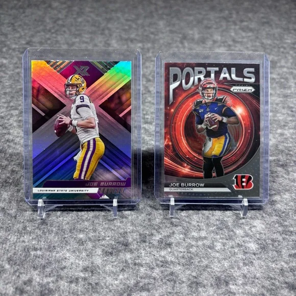 Cincinnati Bengals Joe Burrow Football Card Collection Set of 22 Card - Picture 12 of 13